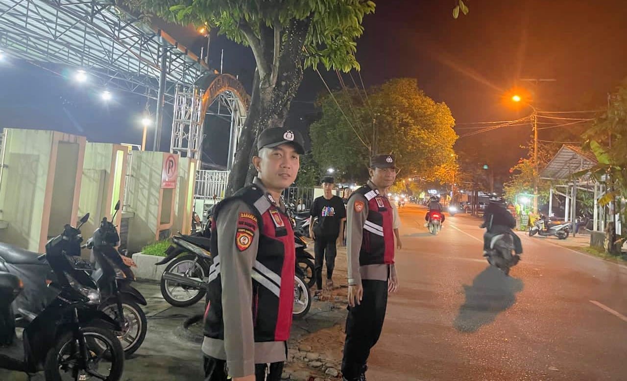 Ciptakan Rasa Aman, Polsek Pontianak Kota Patroli Subuh Selama Ramadhan