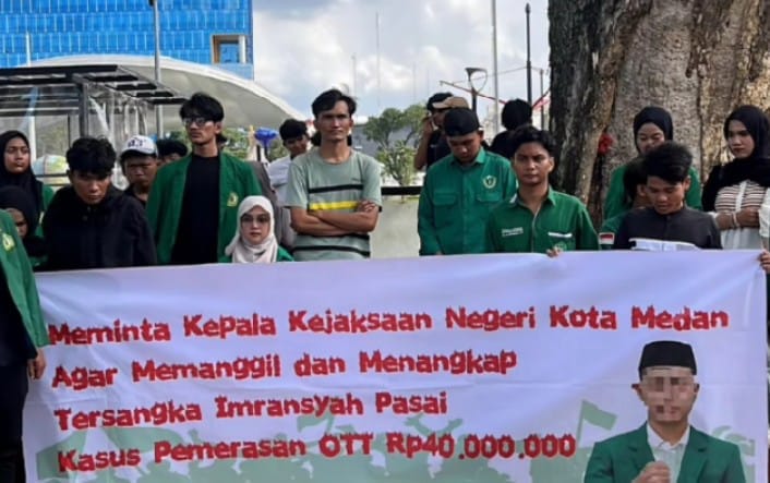 Status Tersangka Sudah Ada, Mahasiswa Medan Turun Jalan Tuntut Proses Hukum Tanpa Tebang Pilih