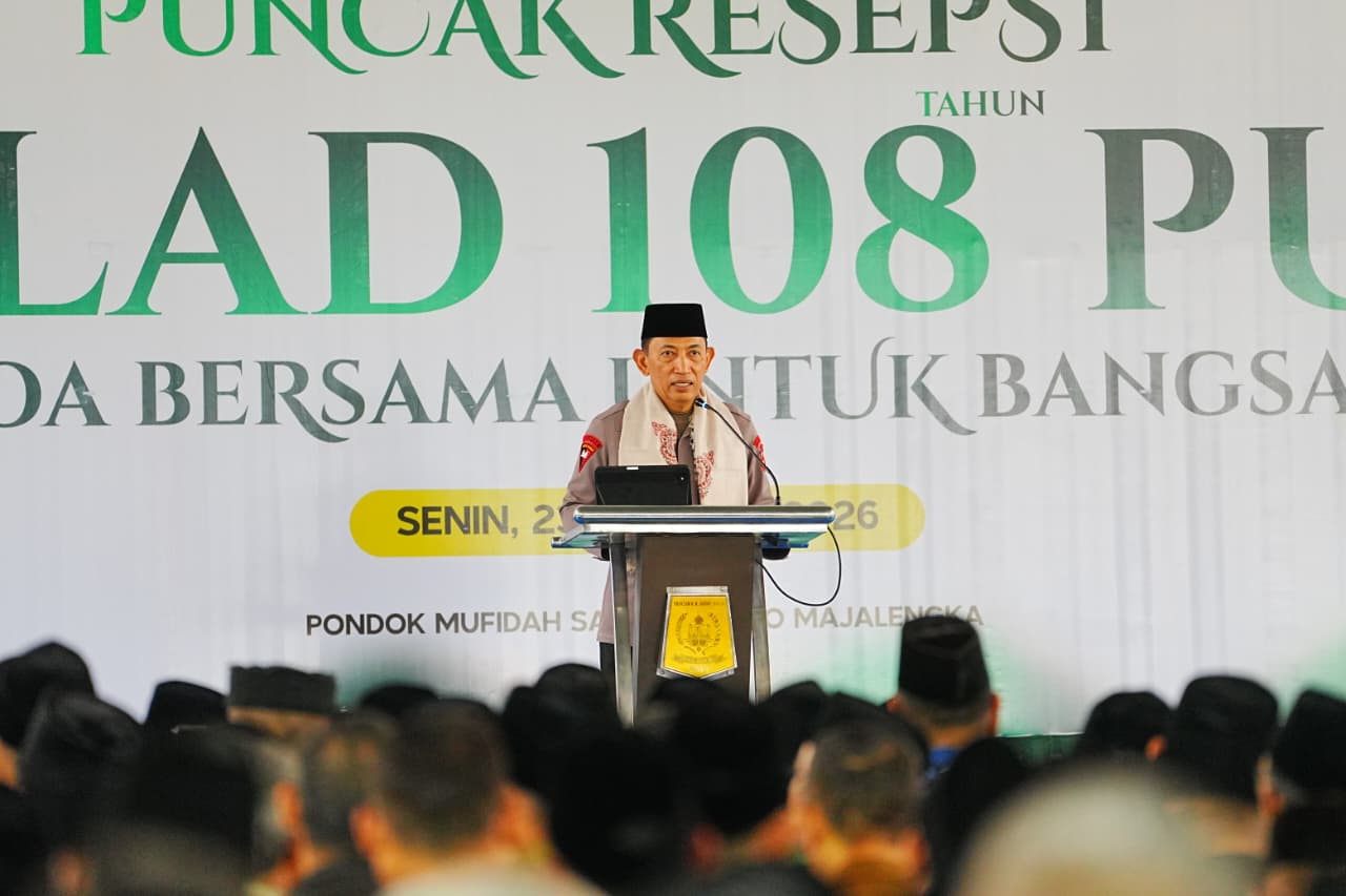 Kapolri di Milad PUI Ajak Perkuat Kolaborasi Dukung Program Pemerintah