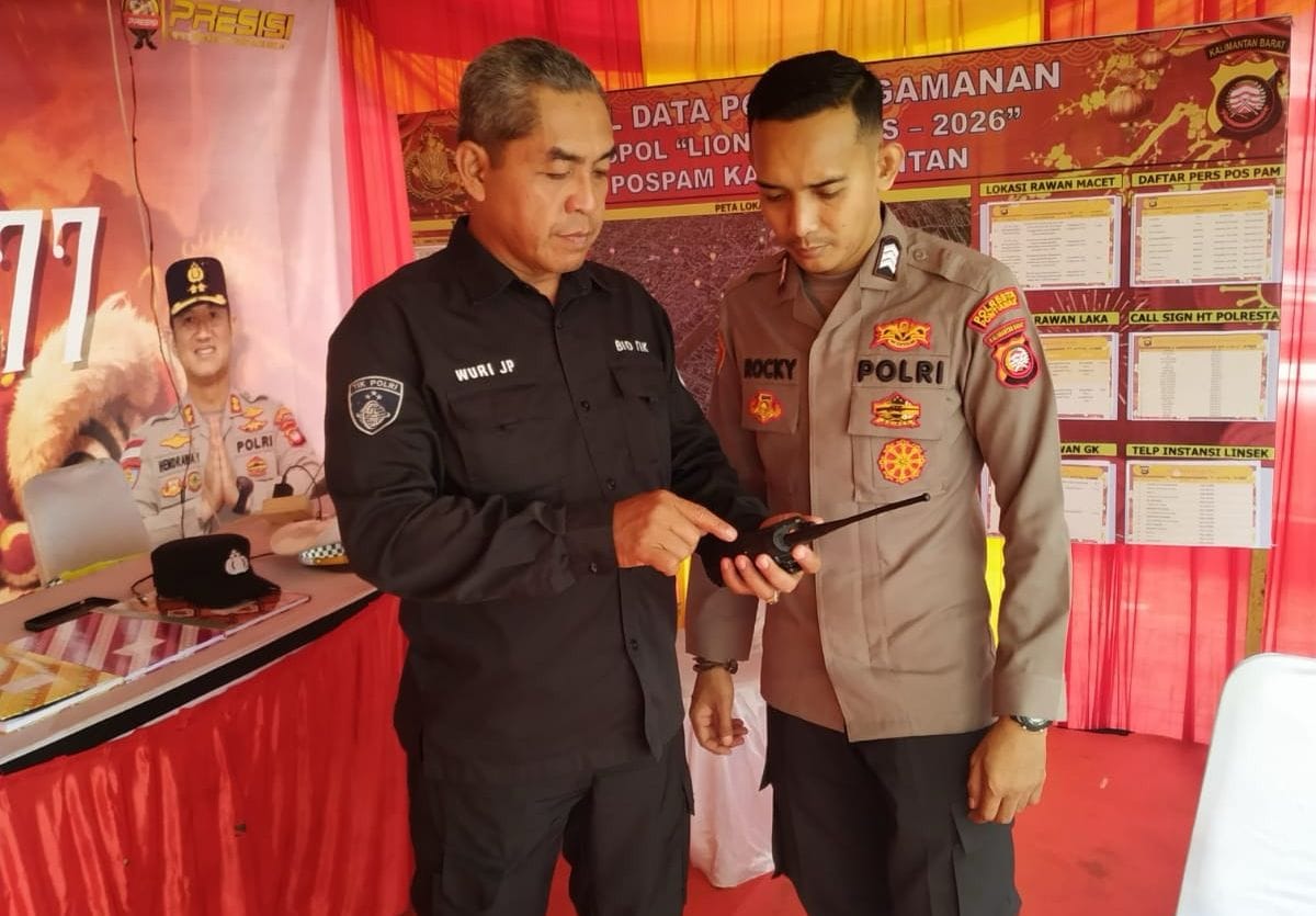 Subsatgas TIK Jamin Kelancaran Komunikasi HT dalam Operasi Liong