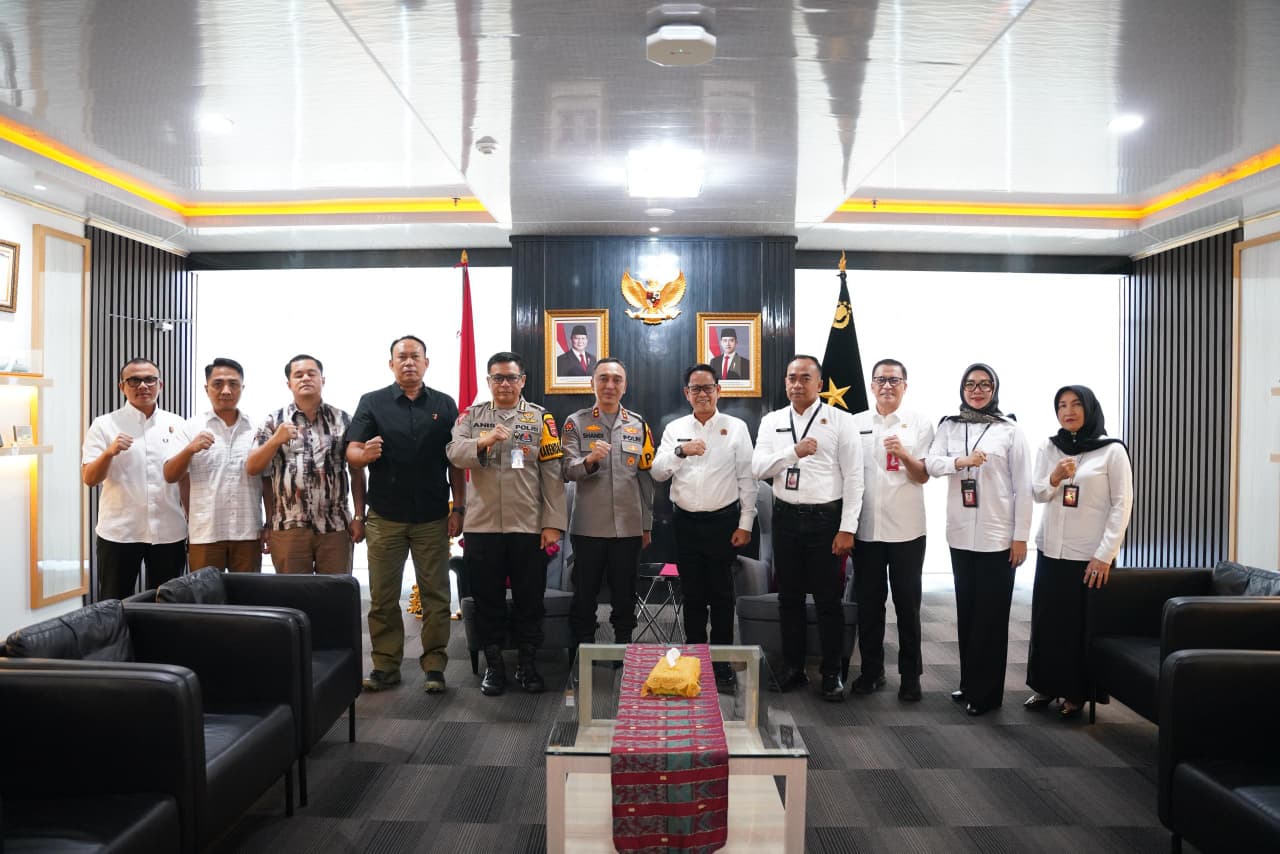 Kapolda Sumsel Tekankan Kolaborasi Polri–BPN untuk Jaga Stabilitas Kamtibmas