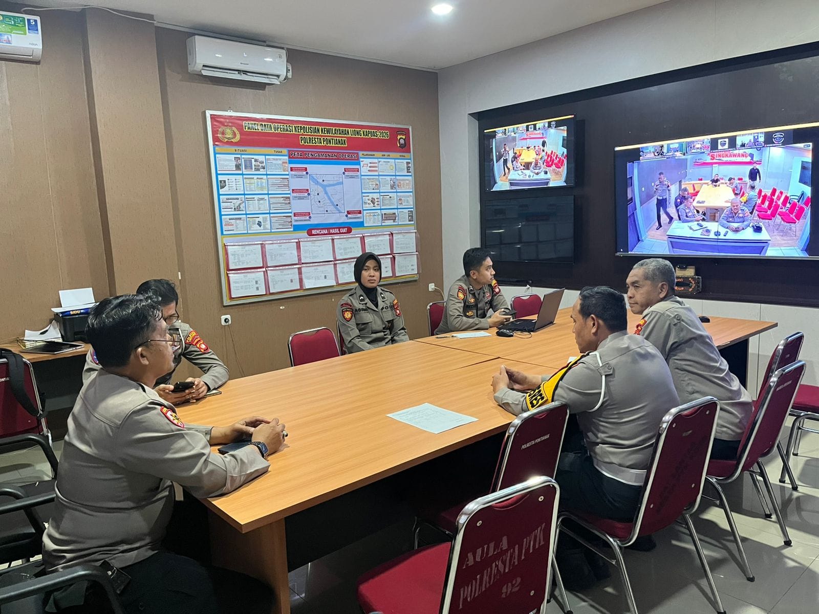 Ops Liong Kapuas 2026 Masuki H+8, Polresta Paparkan Hasil Pengamanan