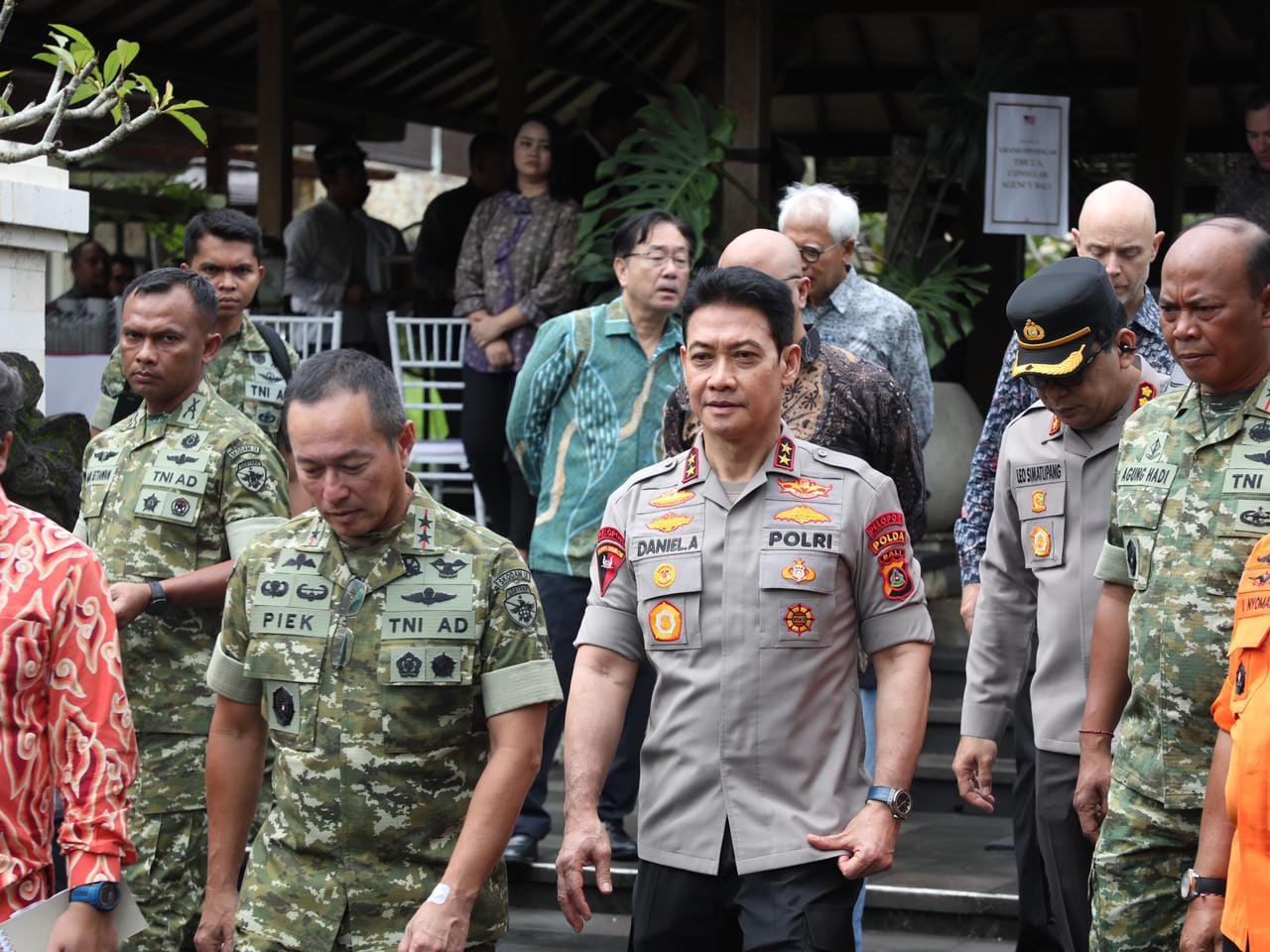 Kapolda Bali Hadiri Peresmian Kantor U.S. Consular Agency Bali