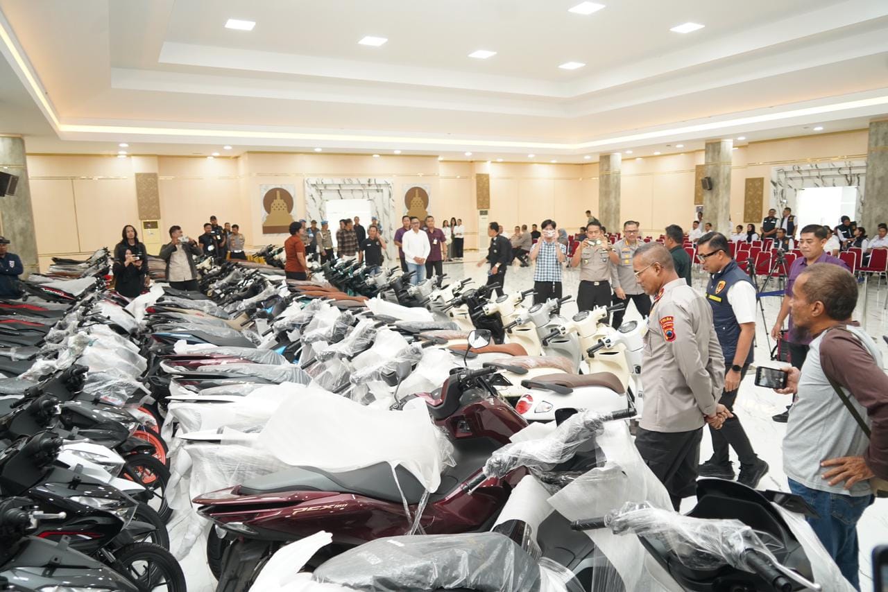 87 Motor Siap ‘Hilang Jejak’ di Bandung Diselamatkan, Otak Sindikat Masih Diburu