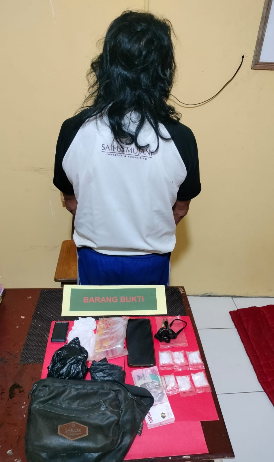 Satreskrim Polres Kotawaringin Timur Amankan Pengedar Sabu 28,28 Gram di Wilayah Cempaga Hulu