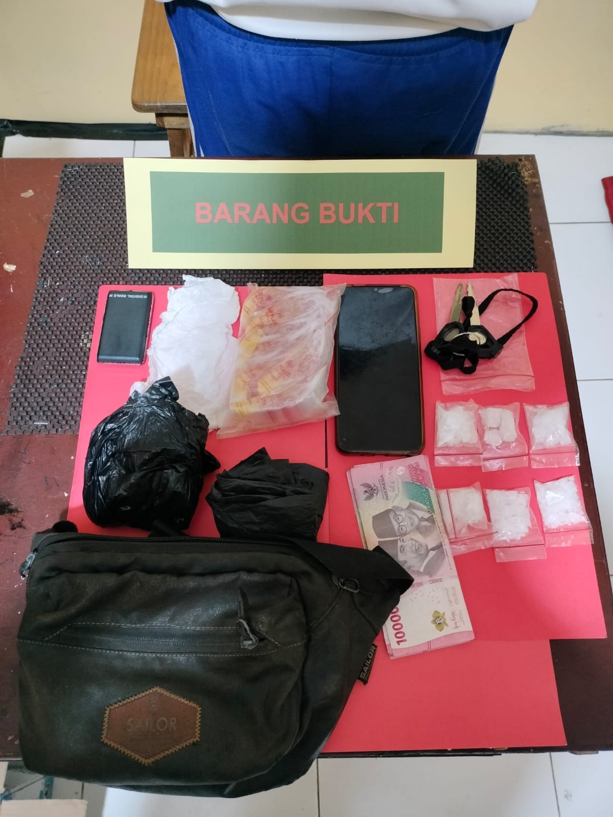 Unit Reskrim  Polsek Cempaga  Hulu Polres Kotim Tangkap Pengedar Sabu, Dengan BB 28,28 Gram