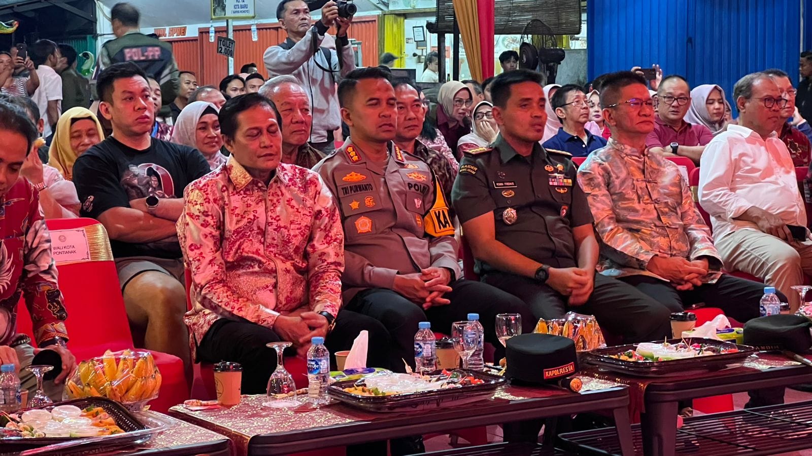Pembukaan Pekan Promosi dan Kuliner Cap Go Meh 2577 Dihadiri Kapolresta Pontianak