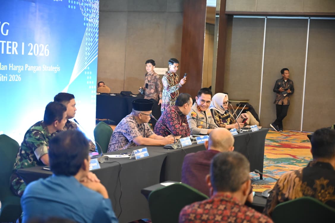 Kapolda Jambi Ikuti Rakor TPID Se-Provinsi, Fokus pada Kelancaran Distribusi Bapok