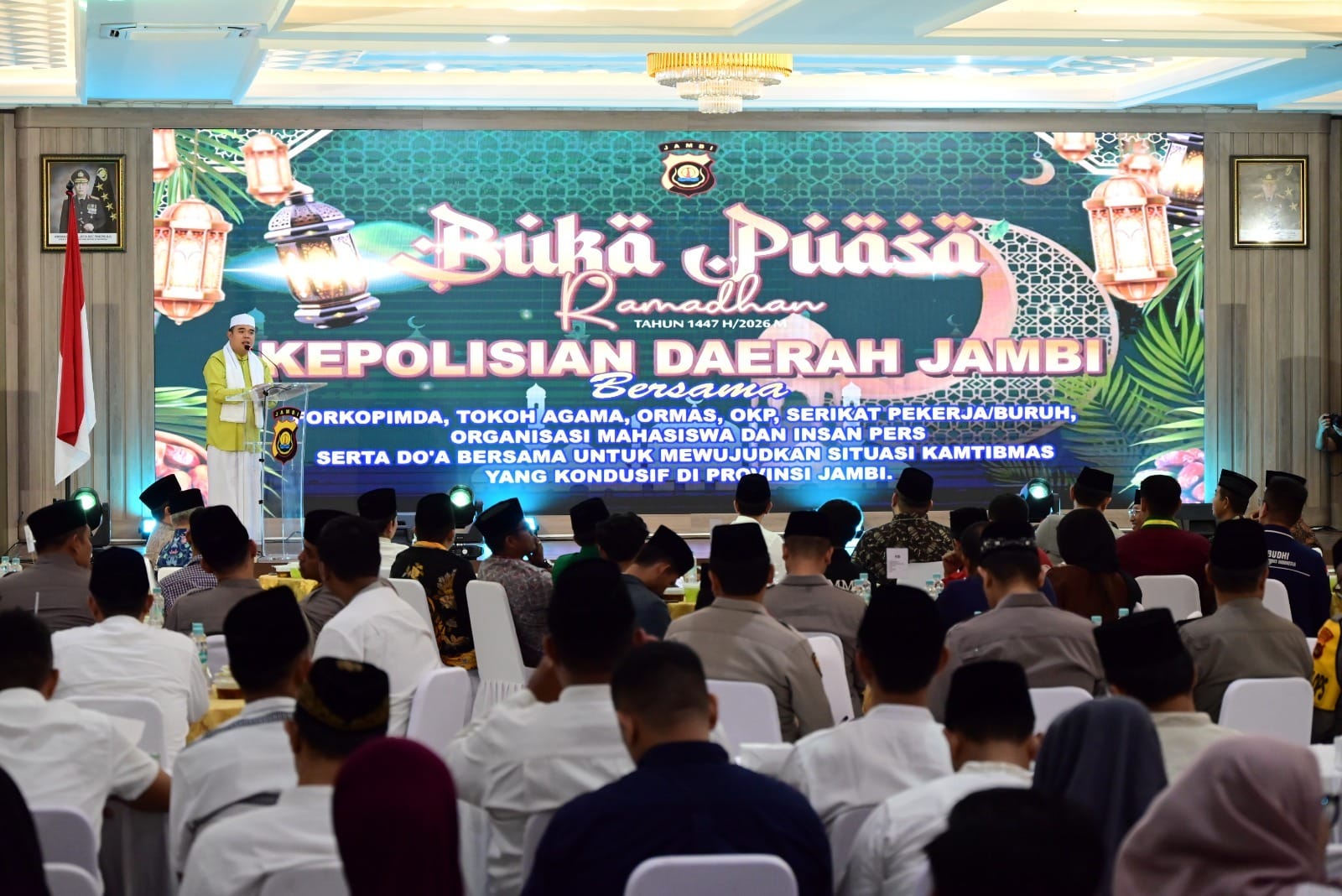 Pererat Kebersamaan Ramadan, Polda Jambi Gelar Buka Puasa Bersama Forkopimda dan Tokoh Masyarakat Demi Kamtibmas Kondusif