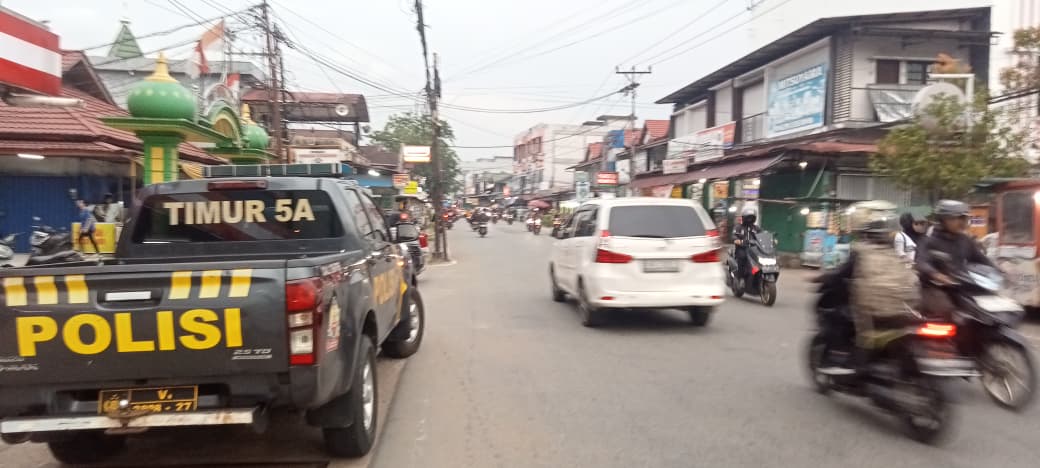 Antisipasi Kemacetan Ngabuburit, Polisi Intensifkan Patroli di Pontianak Timur