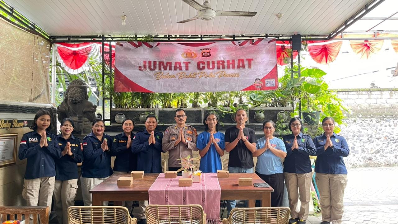 Program Jumat Curhat, BIDDOKKES Polda Bali Sampaikan mengenai Keamanan dan Kesejahteraan Bayi di Yayasan Rumah Bayi Bali Indonesia