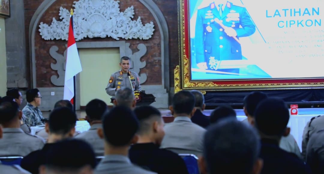 145 Personel Polda Bali Ikuti Latpraops Cipkon Agung-2026