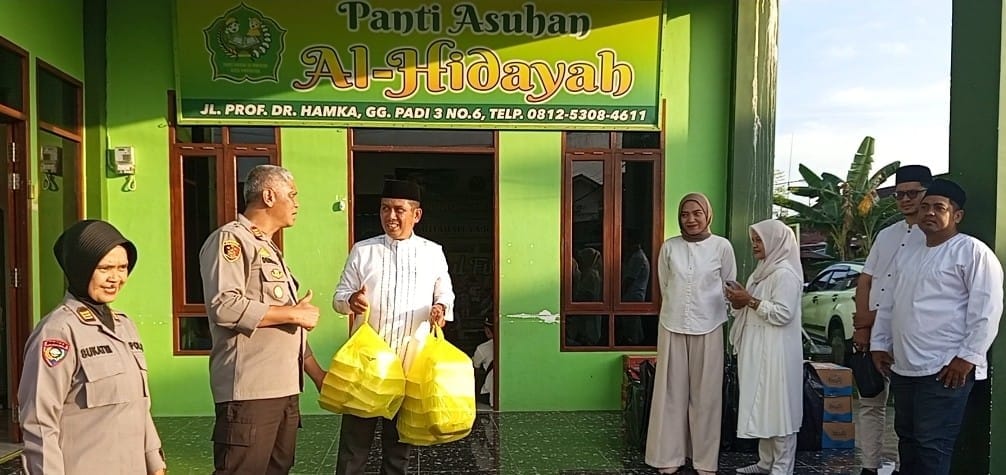 Tak Sekadar Tugas, Polisi di Pontianak Tebar Kepedulian untuk Anak Panti