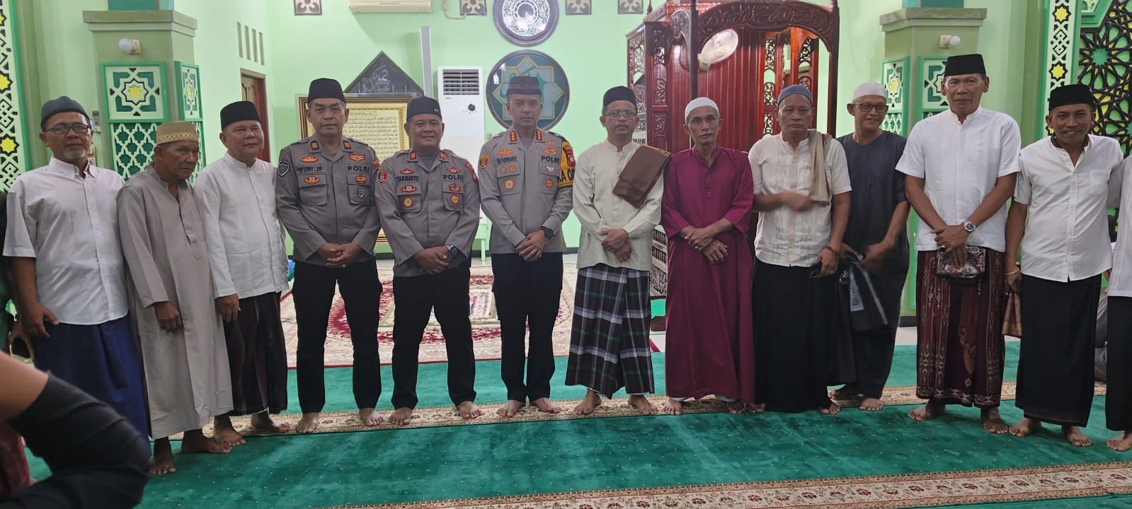 Cegah Gangguan Kamtibmas di Bulan Suci, Kapolresta Pontianak Gencarkan Subuh Keliling