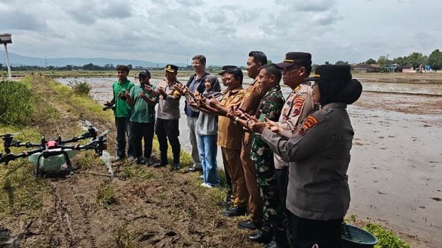 Sinergi Polri-Pemda-Investor, Polda Jateng Kembangkan Beras Japonica Lokal Pengganti Impor