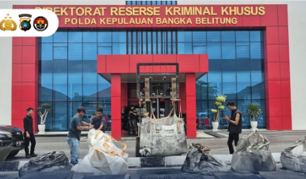 Kombes Nanang Haryono Tegas! Gudang Pengolahan Timah Ilegal di Babar Digerebek, Penyidikan Masih Berlanjut