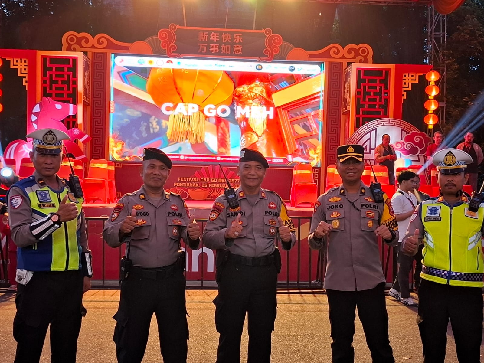 Tradisi Sakral dan Pengamanan Humanis, Polisi Pastikan Perayaan Cap Go Meh Berjalan Aman