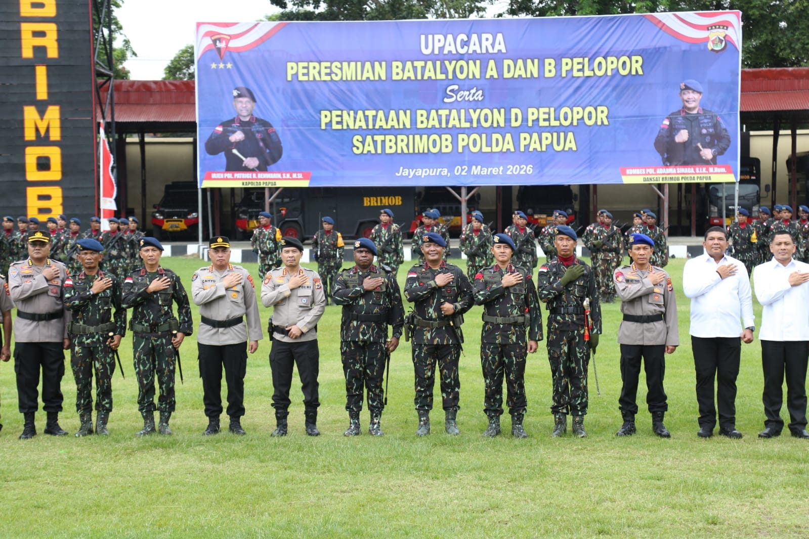 Struktur Diperkuat, Fasilitas Ditambah! Brimob Polda Papua Siap Lebih Responsif Jaga Stabilitas