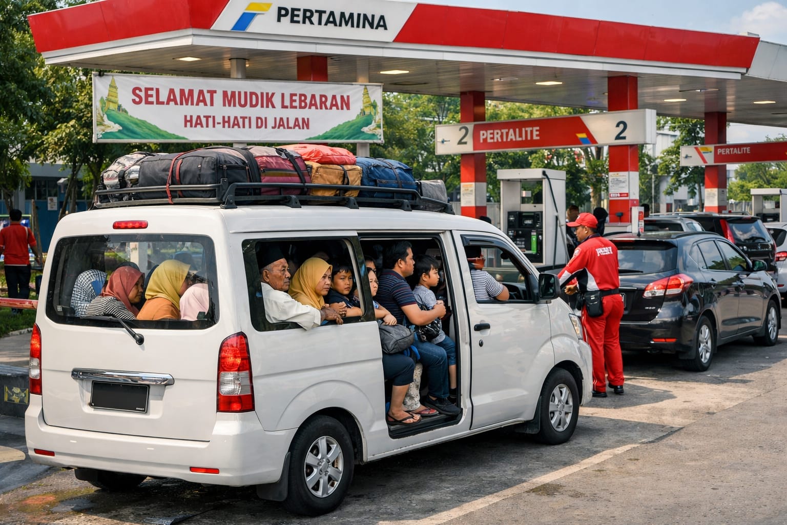 Antisipasi Antrean SPBU, Masyarakat Diimbau Isi BBM Lebih Awal Saat Mudik