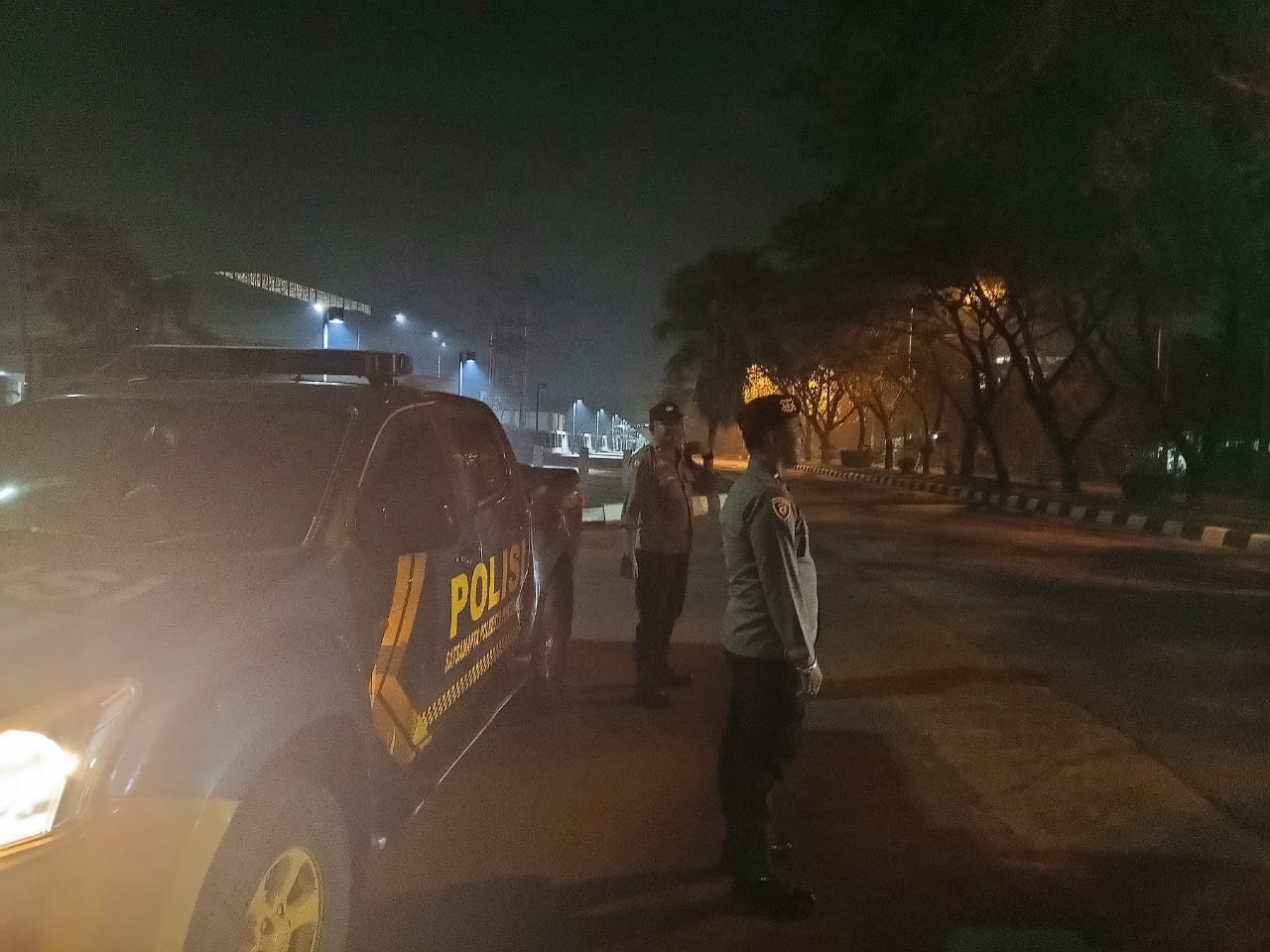 Patroli Enggang Selatan Sisir Titik Rawan Balap Liar