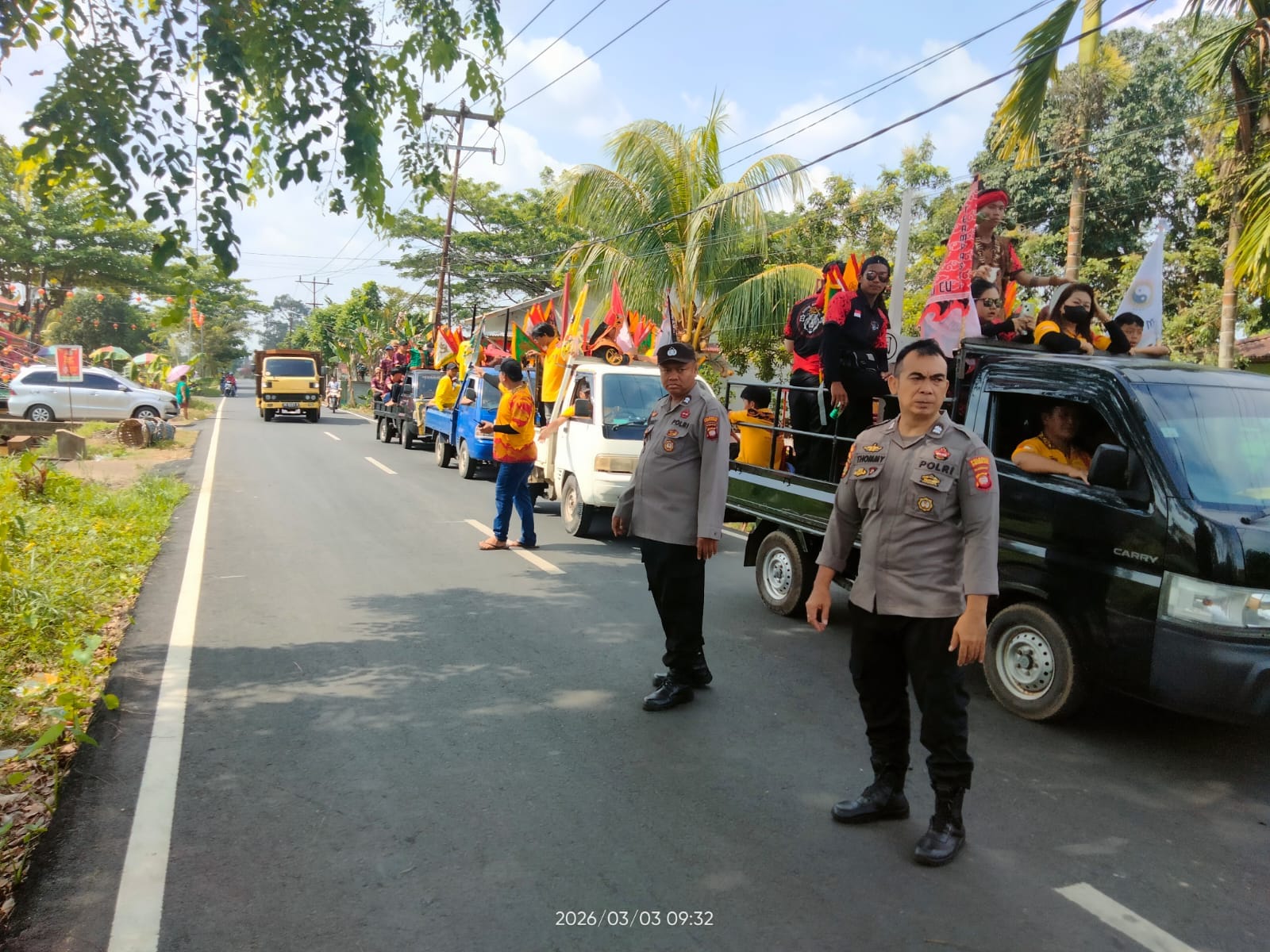Polsek Pontianak Utara Turunkan Personel Amankan Atraksi Tatung