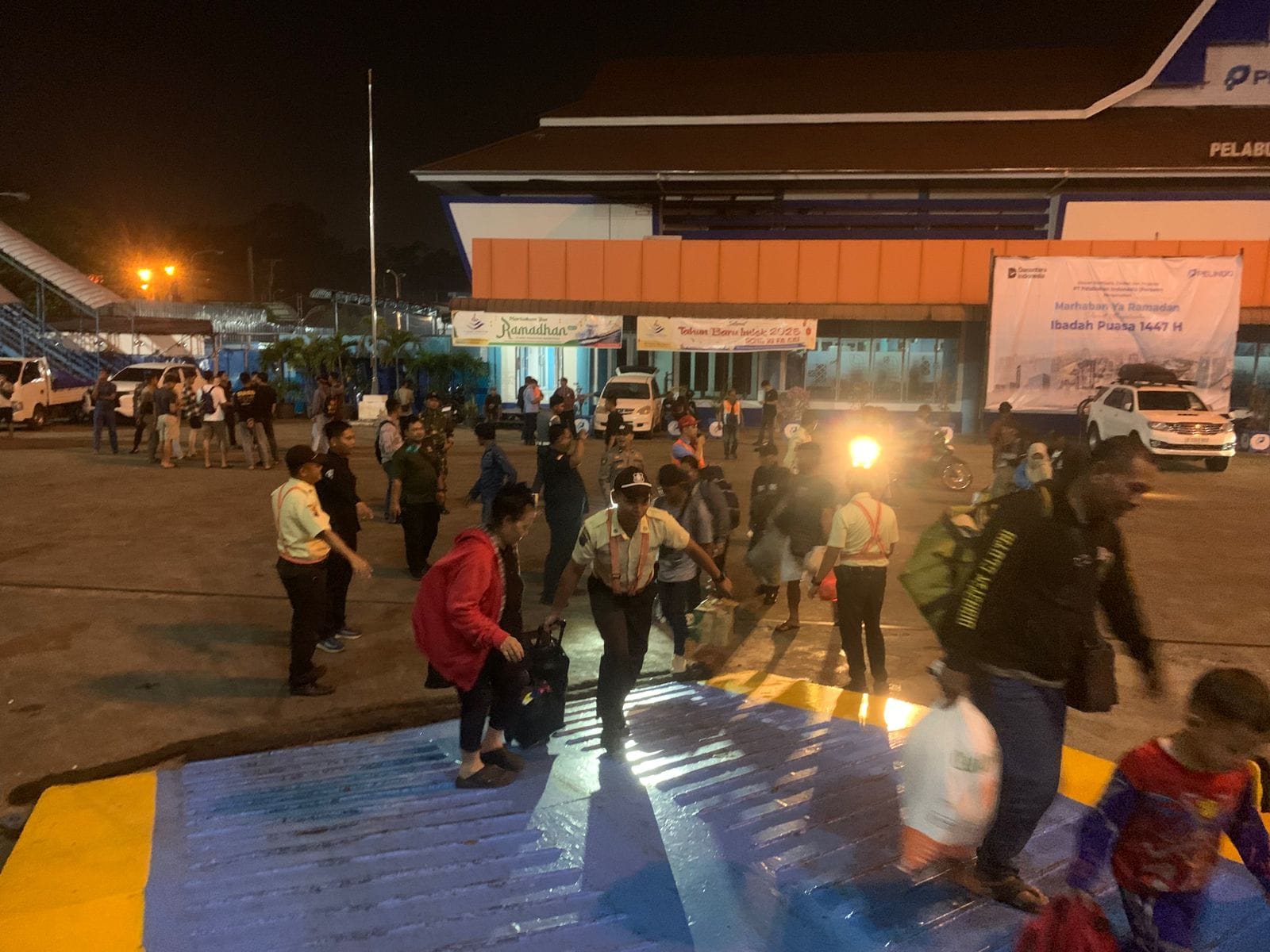 Antisipasi Lonjakan Penumpang, Polsek Pelabuhan Dwikora Intensifkan Patroli