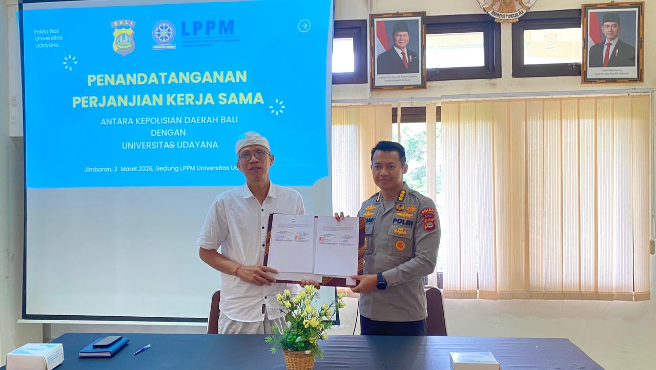 Kolaborasi Strategis, Polda Bali Gandeng Universitas Udayana Bentuk Pusat Studi Kepolisian