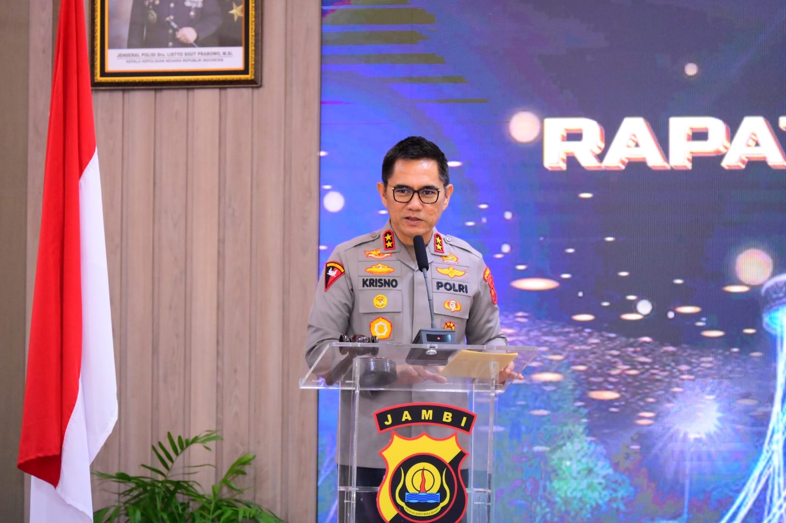Perkuat Sinergi Pengamanan Lebaran, Polda Jambi Gelar Rakor Lintas Sektoral Ops Ketupat 2026