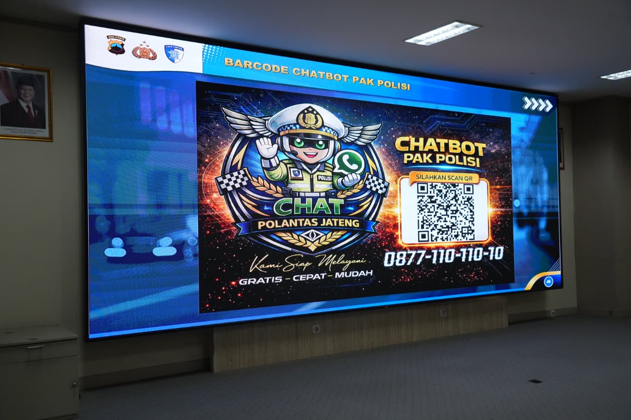 Polda Jateng Luncurkan Chatbot “Si Polan” untuk Memudahkan Akses Informasi Publik Saat Mudik 2026