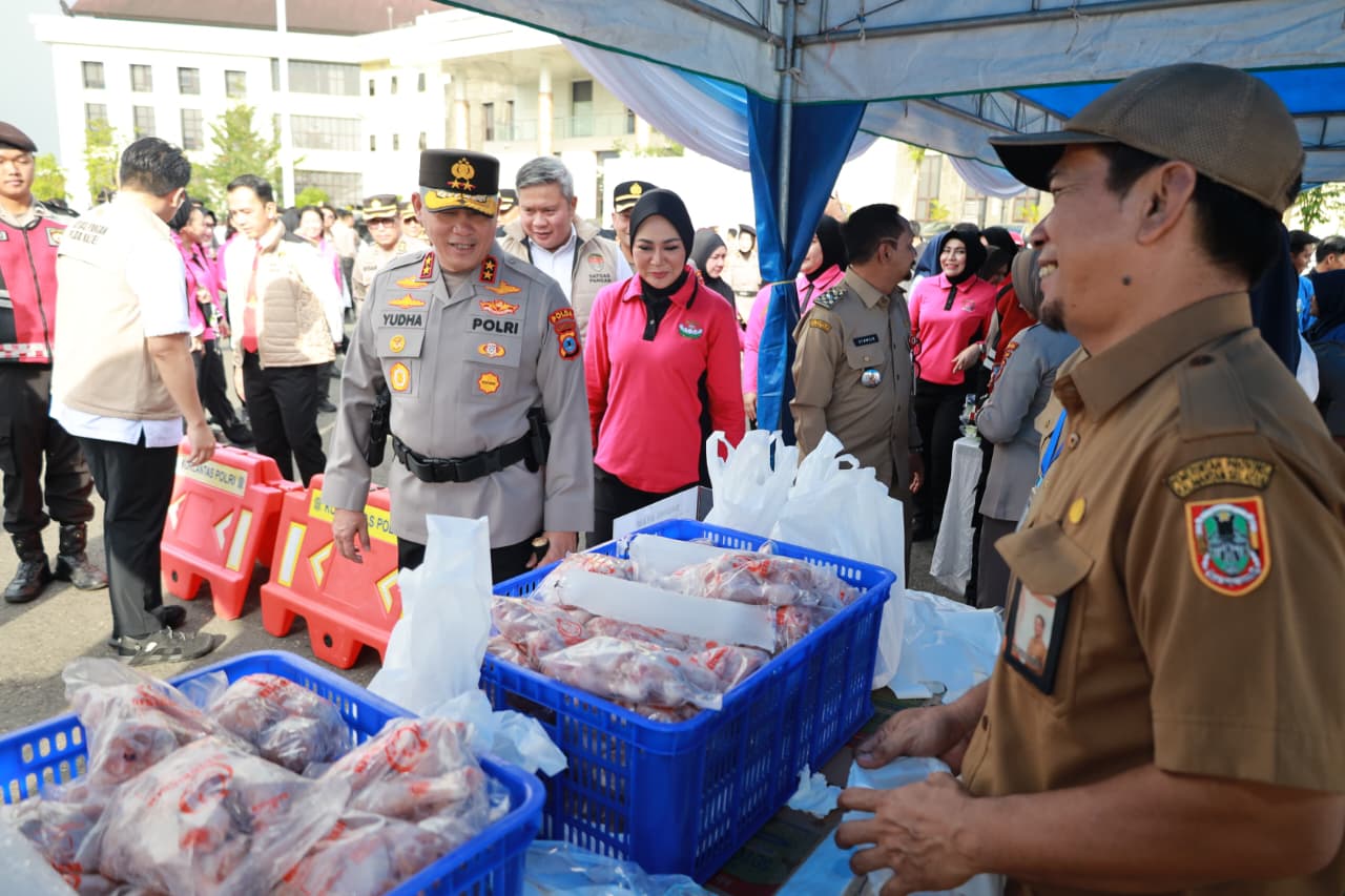 Polda Kalsel Gelar Pasar Murah Jelang Idul Fitri, Jaga Stabilitas Harga Pangan