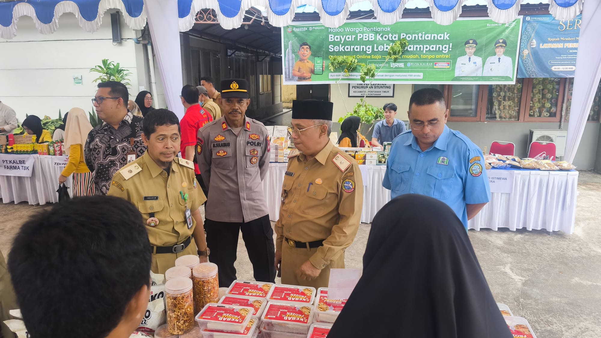Polsek Pontianak Timur Siaga Amankan Kegiatan Pasar Murah Ramadan