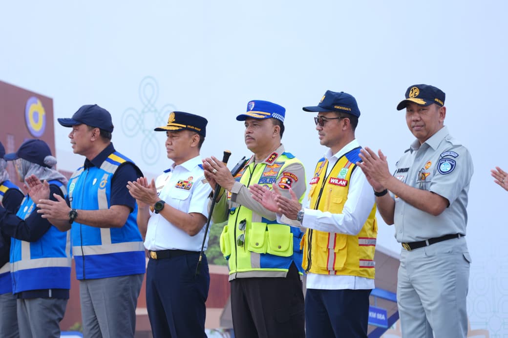 Kakorlantas Hadiri Apel Jasa Marga Siaga, Kolaborasi dan Sinergi Ditekankan untuk Pelayanan Pemudik