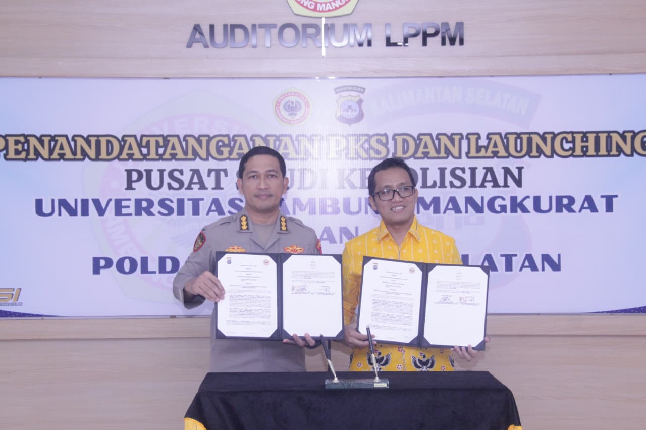 Polda Kalsel dan ULM Bangun Pusat Studi Ilmu Kepolisian untuk Penguatan Riset Keamanan