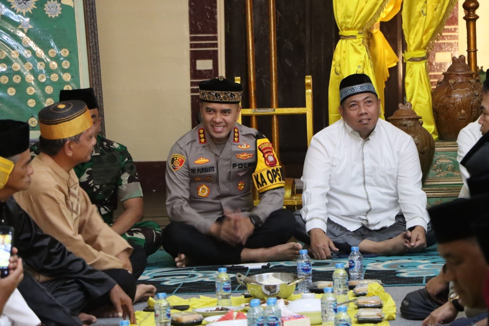 Kapolresta Pontianak Hadiri Buka Puasa Bersama Lintas Ormas Kalbar di Keraton Pontianak