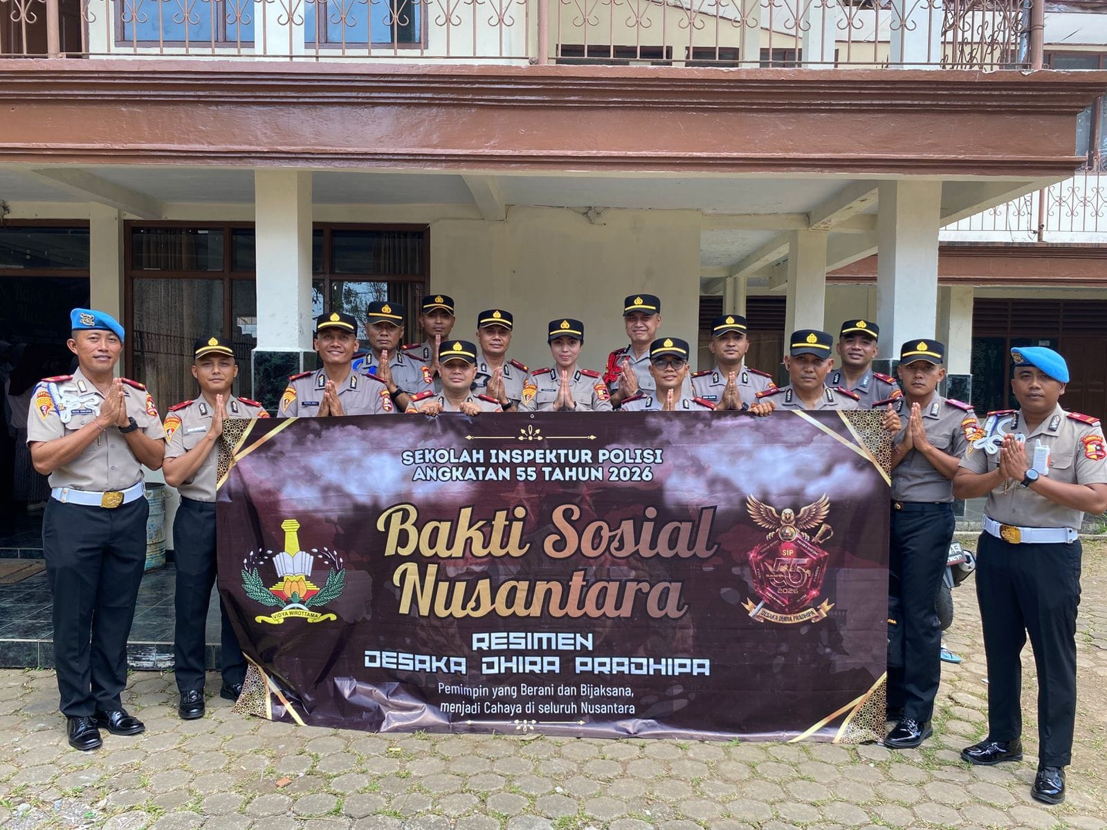 Siswa SIP Angkatan 55 T.A 2026 Polda Bali Gelar Bakti Sosial di Panti Asuhan Muslimin Sukabumi