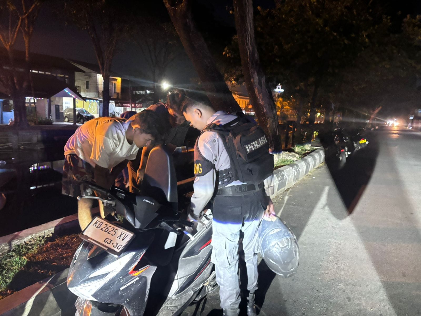 Polresta Pontianak Tingkatkan Pengamanan Malam Lewat Patroli Enggang dan Patroli Skala Besar