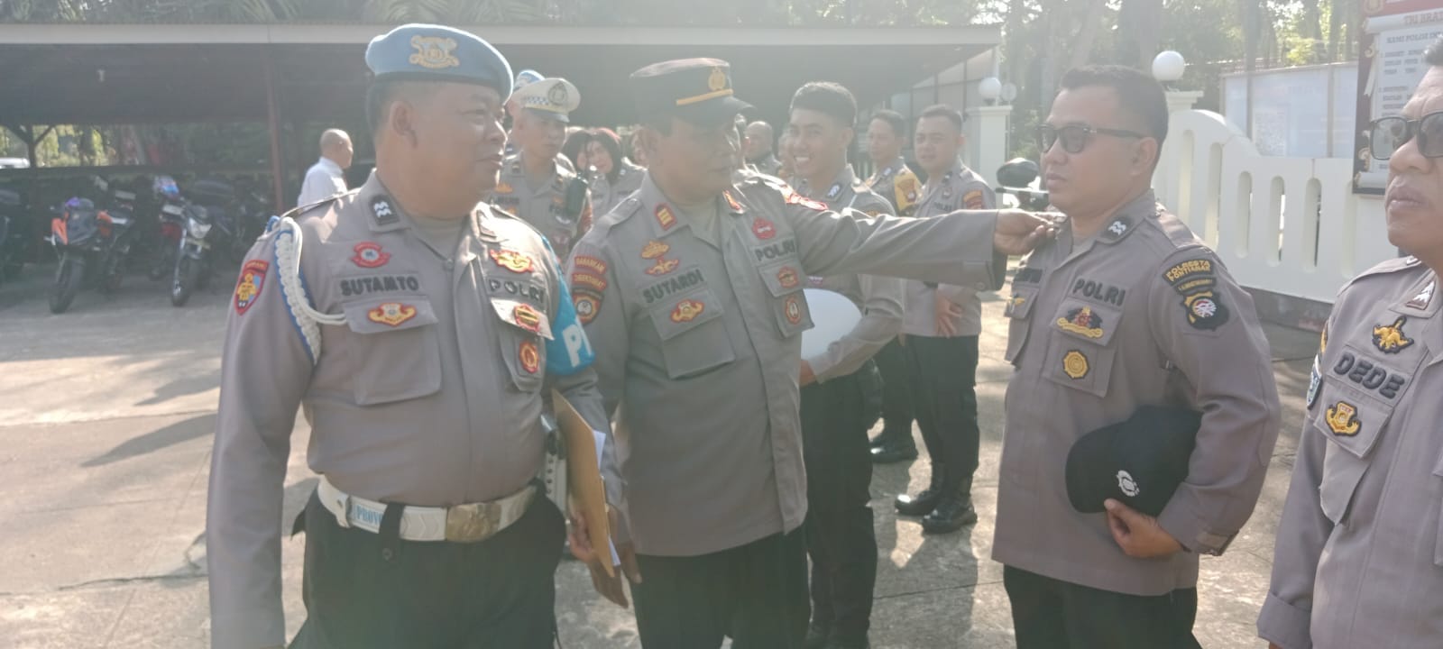 Waka Polsek dan Kanit Propam Ingatkan Personel Soal Disiplin dan Pelayanan Humanis