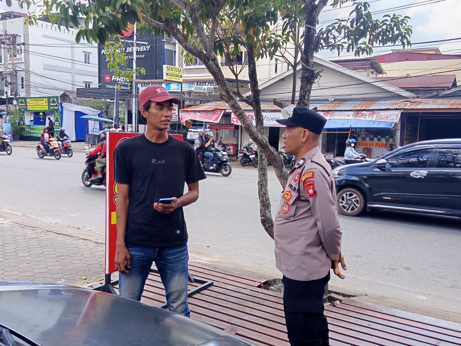 Polsek Pontianak Kota Intensifkan Patroli Jelang Idul Fitri 1447 H