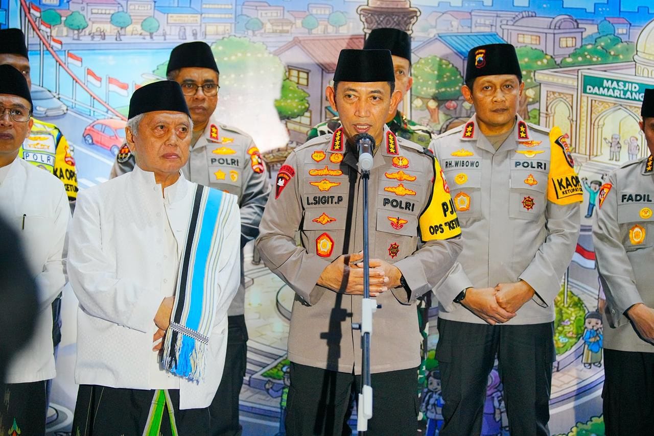 Safari Ramadan di Jateng, Kapolri Serukan Persatuan Nasional Demi Wujudkan Indonesia Emas 2045
