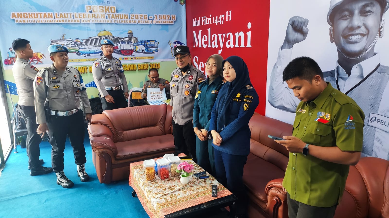 Jelang Puncak Mudik, Propam Turun ke Lapangan Cek Personel Pos Pengamanan Ops Ketupat 2026