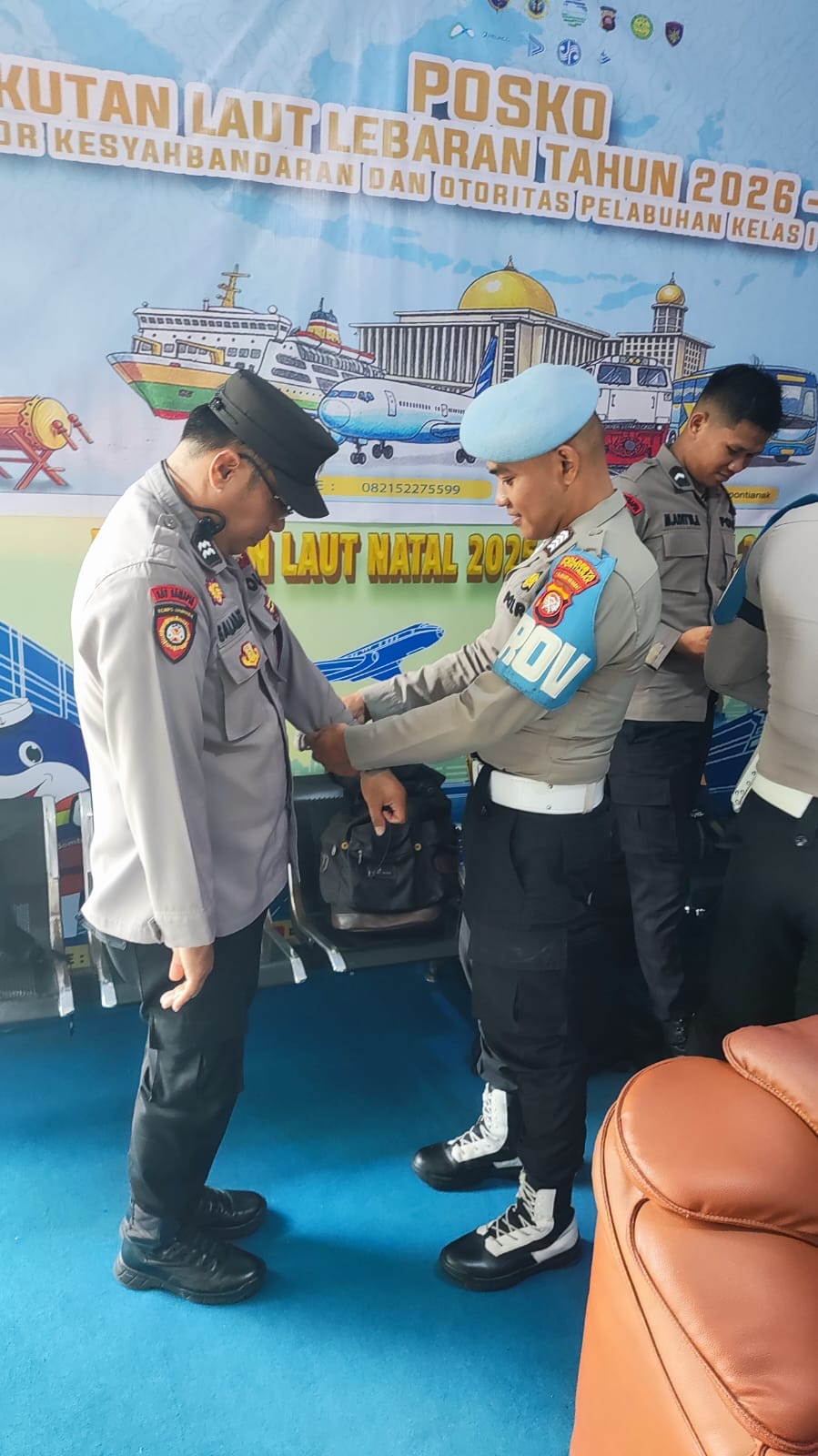 Propam Lakukan Monitoring di 7 Pos Pam, Kesiapan Operasi Ketupat Kapuas 2026 Dicek Langsung