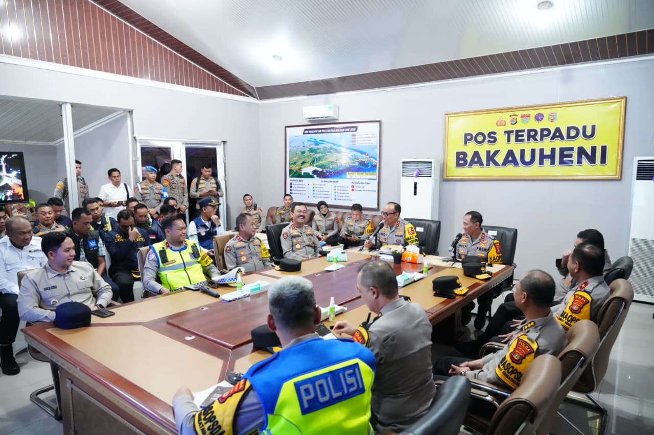 Wakapolri Apresiasi Aplikasi Siger Polda Lampung, Bantu Pemudik Pantau Perjalanan Lebih Aman dan Terkendali