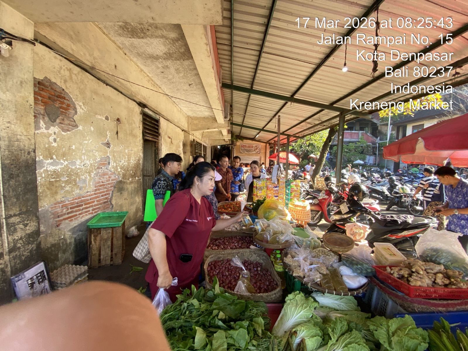 Satgas Saber Pangan Polda Bali Sidak Pasar dan Ritel Modern, Pastikan tidak ada Harga dibawah  atau Sesuai HET jelang Hari Raya Nyepi dan Idul Fitri