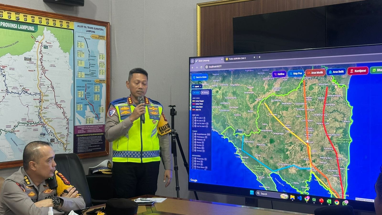 Wakapolri Cek Langsung Bakauheni dan Rest Area KM 20B, Pastikan Kesiapan Arus Mudik Berjalan Aman dan Lancar