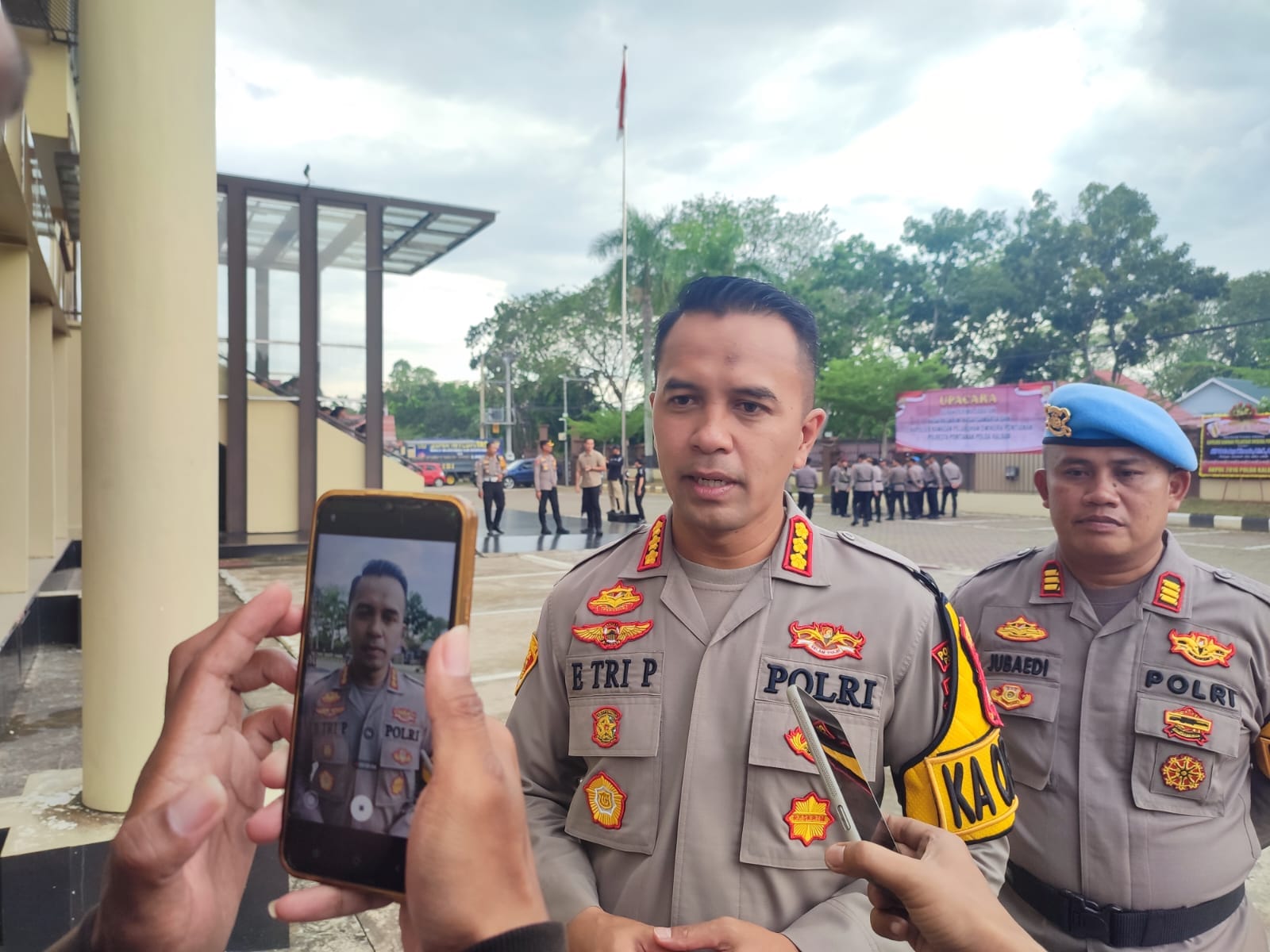 Polresta Pontianak Buka Layanan Titip Kendaraan Saat Mudik, Pelaku Kriminal Bakal Ditindak Tegas