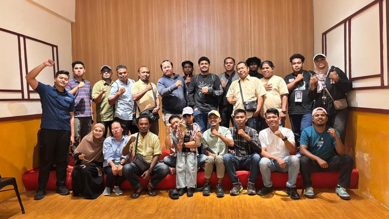 Satgas Damai Cartenz Jalin Kedekatan dengan Wartawan Mimika, Silaturahmi dan Bukber Perkuat Sinergi