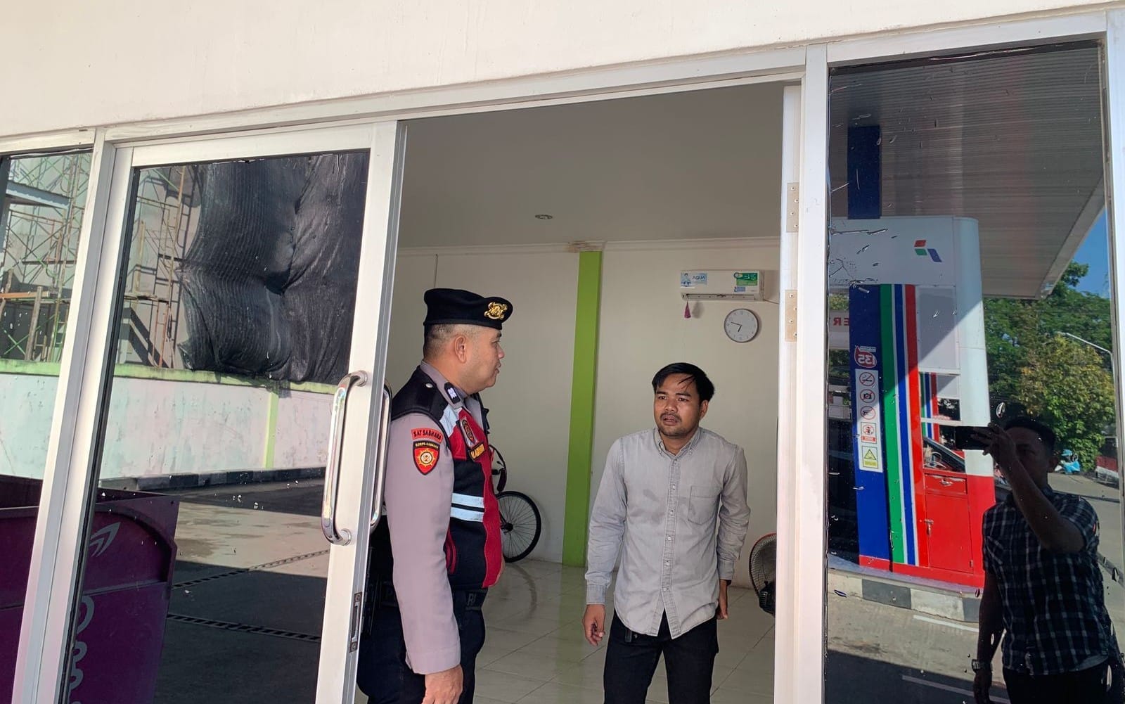 SPBU Dipantau Ketat, Polsek Pontianak Kota Antisipasi Kemacetan dan Panic Buying