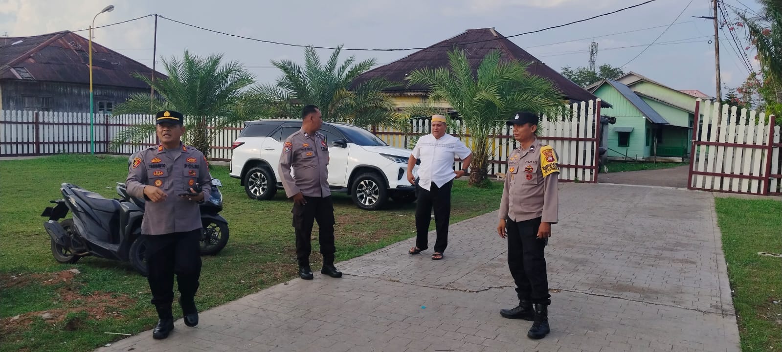 Mudik Tenang, Polsek Pontianak Timur Buka Penitipan Kendaraan Gratis untuk Warga
