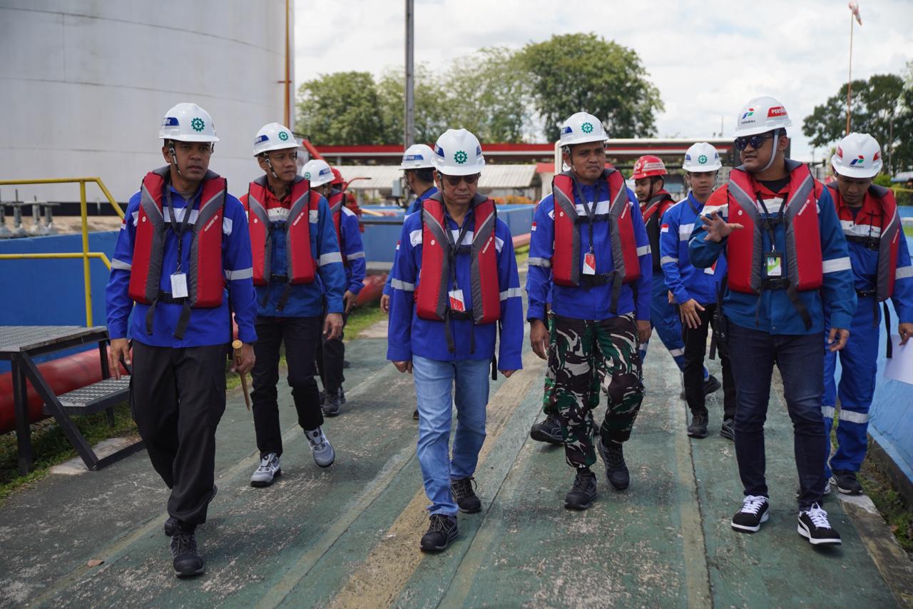 Pastikan Ketersediaan BBM, Kapolresta Sidak Depo Pertamina