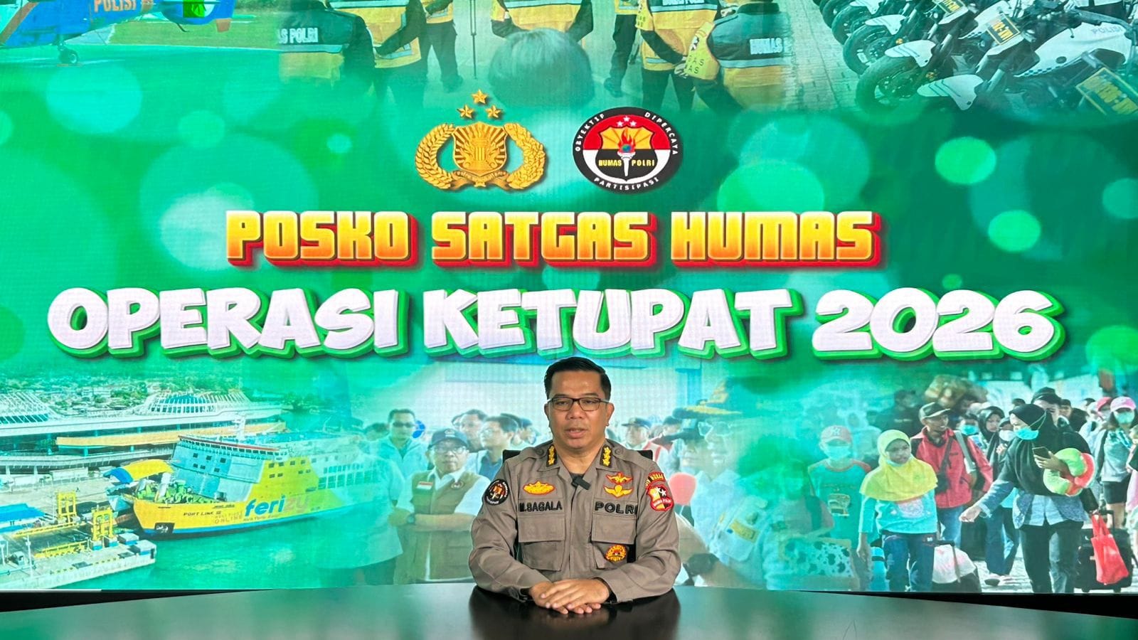 Hari Ke-8 Ops Ketupat 2026, Arus Mudik Kian Padat, Polri Pastikan Kamtibmas Tetap Aman dan Terkendali